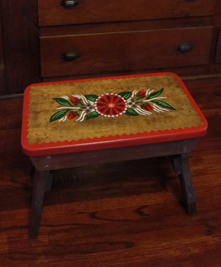 i painted a stool!