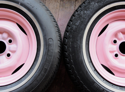 pink rims