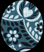 bandana print detail