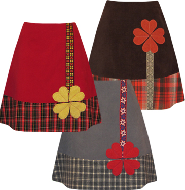 lucky clover skirt